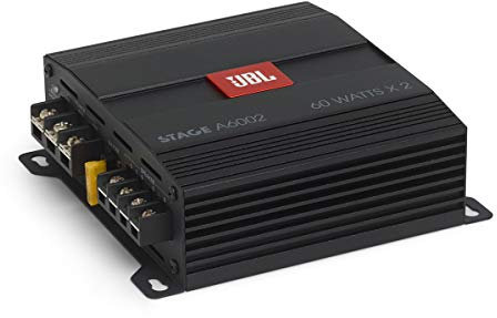 JBL Stage A6002 Amplificador de rango completo de 2 canales, 50 W x 2