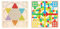 Hztyyier Jeu de Dames en Bois Dames Chinoises en Bois colorées Western Publishing Lisse Avion d'échecs Jeu de société Familial Puzzles, Jigsaw Puzzles, DIY Educational Toys