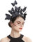 Coucoland Fascinators Hut Schleier Stirnband Schmetterling Fascinator Kopfschmuck für Derby Tea Party (schwarz), L-schwarz, Einheitsgröße