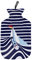 Fashy 2,0L Wärmflasche mit bedrucktem Bezug, 67377 54, Blau