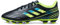 adidas Unisex Copa Sense.4 Flexible Ground Soccer Shoe, Black/Bright Cyan/Team Solar Yellow, 5.5 US Men