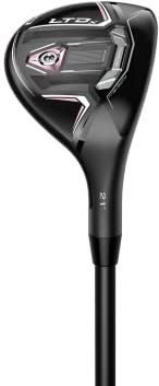 Cobra Golf 2022 LTDX Hybrid Gloss Black-Elderberry (Women's, Right Hand, KBS PGI 55, Ladies Flex, 4h-21)