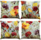 BINXWA 4 Stück Kissenbezug 45x45,Blumen Thema Deko Kissenbezug Baumwolle Leinen Kissenhülle Sofa Kissenbezug Outdoor Garten deko