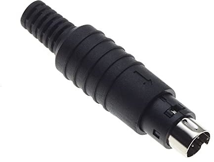 Keple 8 Pin DIN Plug - Male Adapter Socket Audio AV Connector Solder Pin Din