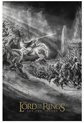EFEZAC Der Herr der Ringe Poster 7 Leinwand Poster Wandkunst Dekor Bild Gemälde für Wohnzimmer Schlafzimmer Dekoration Rahmen Stil 30 x 45 cm