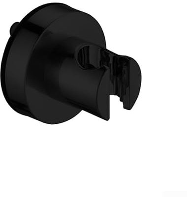 Support mural pour pommeau de douche, support de pommeau de douche à ventouse puissante, support universel (noir)