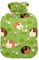 Guinea Pig Hot Water Bottle with Soft Velvet Cover Hot Water Bag for Pain Relief Hot and Cold Compress Body Bed Warmer 2L