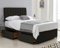 ComfoRest - Elegant 6FT Super King Bed with Mattress Included | Premium Set featuring 2 Spacious Drawers | Comfortable Design for Relaxed and Organised Living (Black Plush)