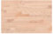 vidaXL Tischplatte, Holzplatte Holztischplatte Rechteckig, Ersatzplatte Platte für Beistelltisch Bartisch, Massivholztischplatte Schreibtischplatte, 60x40x1,5 cm Massivholz Buche