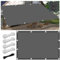 Voiles Ombrages Rectangulaire 2.5x2.5M Imperméable Bache Ombrages, Toiles D'ombrages, Filet Ombrages, Protection Solaire Polyester pour Jardins balcons terrasses avec Oeillets et Cordons