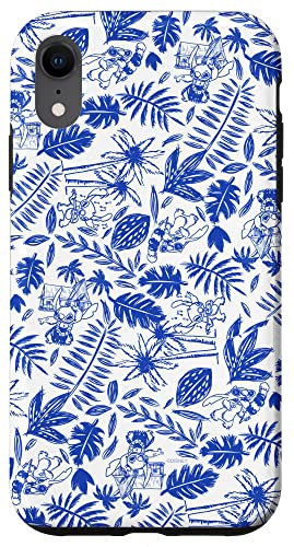 iPhone XR Disney Lilo & Stitch Island Leaves Case