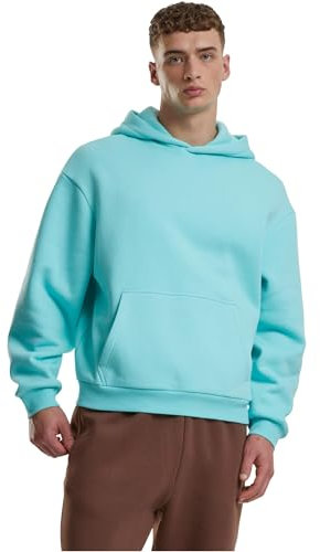 Urban Classics Fluffy Hoody berylblue, 3XL