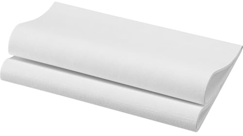 Dunisoft Servietten Bio 40x40cm weiß 60 Stück 1er Pack