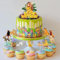 Xingsky Kön-ig der lö-wen Tortendeko, King Kuchen Deko 13PCS Köni-g Der L-öwen Cake Topper, Lion the King Cupcake Toppers, Happy Birthday Tortendeko