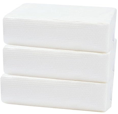 Healeved 1juego Paquete Papel Absorbente Para Cocina y Baño Toallas De Papel De Uso Comercial y Doméstico Alta Absorción De Agua y Suave y Resistente