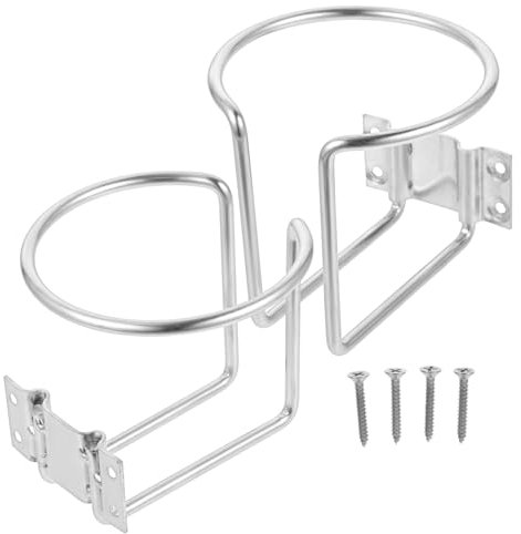 iplusmile 2pièces Support De Boisson Acier pour Voiture Porte-gobelet pour Canettes Et Bouteilles Pratique pour Camion Et Maison