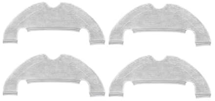 Pièces de rechange compatibles avec l'aspirateur robot Xiaomi X10, accessoires, brosse latérale principale, filtre HEPA, chiffon de nettoyage, sac à poussière(Light yellow)