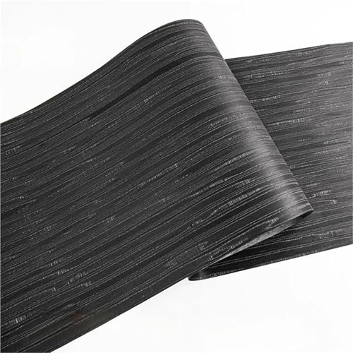 Holzfurnier Schwarzes Holzfurnier, Möbeldekoration, Heimdekoration, Furnier, for Innentüren aus Holz, 58 x 250 cm, T0,5 mm