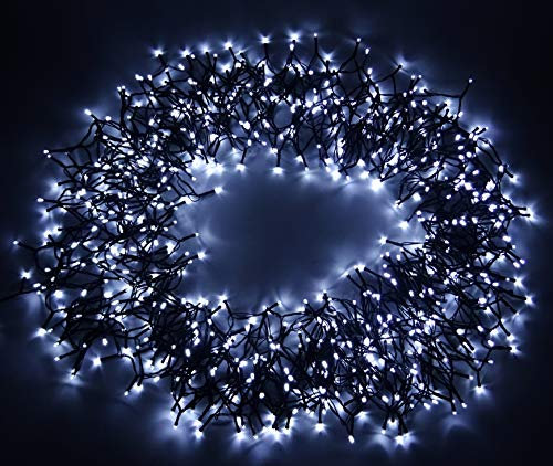 Christmas Concepts® 800 LED Chasing Lights - Indoor/Outdoor - 8 Function Control Box (White 800)