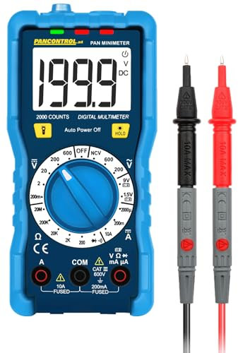 Pancontrol Digital Multimeter Pan MINIMETER, Schwarz