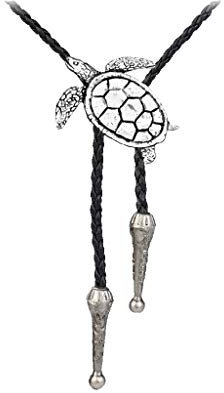 Turtle PP-A50 Bolo-Krawatte, 3,5 x 3 cm, Zinn