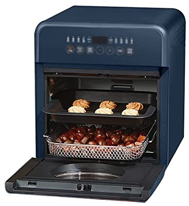 AVLUZ Freidora de aire, 1 3L/11.8QT Pantalla táctil Freidora de aire de Omiths, máquina de papas fritas de horno eléctrico totalmente automático, airfryer inteligente de 1500W, apagado automático, fri