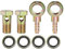 A ABSOPRO 2 Stück Auto Banjo Schlauch Barb Bolzen Fittings Adapter M14x1.5 8mm