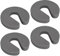 4 Stück Tür-Fingerschutz, Sicherheits-Türstopper, Schaumstoff-Kindersicherheit, Türstopper (grau)