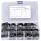 LiebeWH Oil Seal Washer 110 Pcs Bonded Seal Dowty Washer M6 M8 M10 M12 M14 M16 M18 M20 Gasket Assortment of Metal