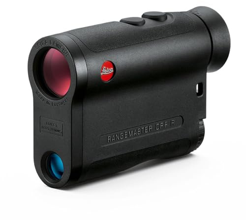 Leica Rangemaster CRF Durable Compact Ergonomic Lightweight Weather-Resistant Distance Measuring Outdoor Hunting Laser Rangefinder, CRF-R