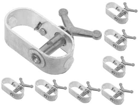 KONTONTY Stahldrahtspanner-Set – 8-teilig – Hochleistungs-seilspanner Für Den Garten