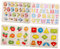 CIYODO 4 Stück Puzzle Lernspielzeug Für Kinder Ab 3 Jahren Zahlenrätsel Kinder Rätsel Kinderspielzeug Buchstabenrätsel Lernrätsel Für Kleinkinder -rätsel Rätsel Für Babys Hölzern
