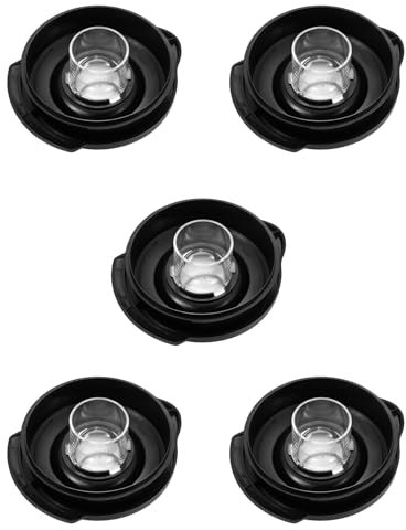 Benssey 5X Tapa de Licuadora de Vidrio de 6 Tazas para Jarra de Licuadora Os-TER 124461-000-000 Apta para Piezas de Repuesto de Tapa de Licuadora Os-TER Pro