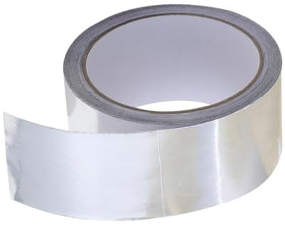 Ciieeo 1rolle Aluminium-klebeband Selbstklebendes Hochtemperatur-dichtband Für Reparaturen Abdichten Und Isolieren Von Abzugshauben Lüftungen Und Küchenherden