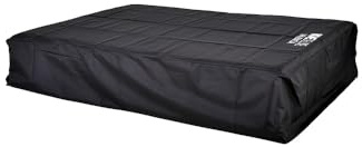 Home Deluxe - Regenabdeckung Cape Valencia Farbe: Schwarz, wetterfest, UV-beständig, langlebig, passgenau I Abdeckung Liege Schutzhülle