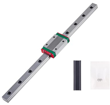 Linearführung, 1Pc Miniatur Linearführungsschiene Rutsche 150 200 250 300 400 500 600mm Linearführung für CNC-Fräsen zum Selberbauen(15H,550mm)