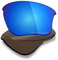 Mryok Verres de rechange pour Oakley Flak Jacket XLJ - Options - Bleu - Taille Unique