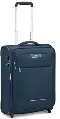 RONCATO Joy trolley cabina morbido espandibile 2 ruote con tsa Blu notte