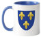 Générique Élégant Mug Royal Français Fleur de Lys - Bourbons- Cadeau parfait pour Collectionneurs et Passionnés de l'Histoire Française