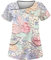 Saymany Kasacks Damen Pflege Pflege Frauen Kasack Berufsbekleidung Kasaks Altenpflege Damen Medizinische Uniform Damen Pflege Damen Kasack Damen Berufskleidung Berufskleidung Altenpflege(1-Blue,XL)