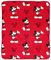 Jay Franco Disney Decke Mickey Mouse rot, gemütliche Decke 130 x 150 cm