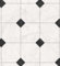 VINYL FLOORING UK White Black Designer Effect Anti-Slip Vinyl Flooring For LivingRoom, Hallways, Kitchen, 3.8mm Vinyl Sheet, Waterproof Lino Flooring-1m(3'3) X 2m(6'6)-2m²