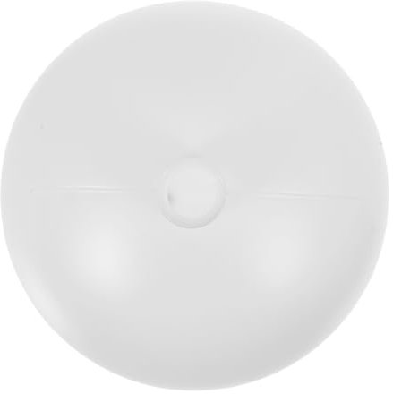 OSALADI Hervorstehender Lampenschirm Moderne Lampenschirme Lampenkugel Glaskolben Kronleuchter Lampenzubehör Kugelförmiger Ball Weiß Kugel Plastik G4