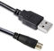 Cutesliving USB-A to Mini-Din 7-pin 1.8m MIDI Cable for IK Multimedia iRig Series (iRig HD, HD-A, Keys I/O 25, 49, MIDI 2, Pro, Pro Duo, Duo I/O, Stream) - Black