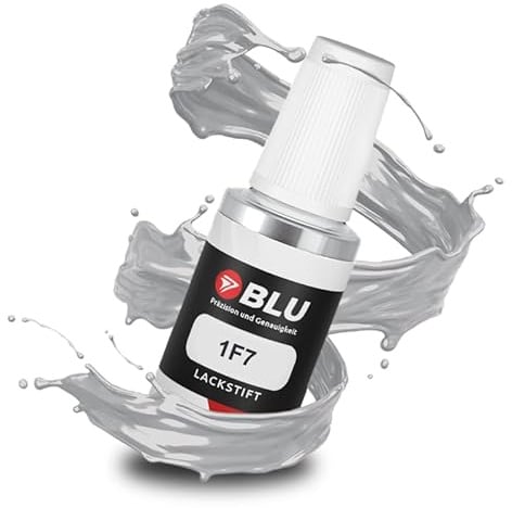 BLU Auto Lackstift Silber kompatibel für Toyota 1F7 Silver Metallic | Auto Lack Reparatur Ausbesserungslack