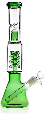 REANICE (Mix A Gr¡§?n Bongs Glas Wasser Bong wasserpfeife zum Beispiel 14.5mm Bong sch¡§?ssel h?he 29.5cm direkt Glas bongwasser bohrinseln Pfeife gro?en Bongs - Glas mit zubeh?r, gro?e