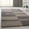 HomebyHome Shaggy Teppich Läufer Flur 80 x 250 cm - Hochflor Teppich Taupe Extra Weich und Flauschig - Bettvorleger Teppich für Schlafzimmer, Küchenläufer - Waschbarer Küchenläufer - Carpet, Halı