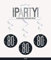 Unique 83790 Black Prismatic 80th Birthday Hanging Decorations,32 6 Pcs, Age 80