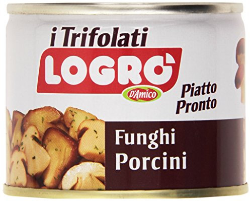 D'Amico - Logró, Funghi Porcini Trifolati, Piatto Pronto - 180 g