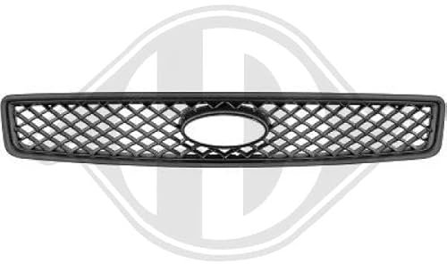 Kühlergrill Grill für Fusion Bj. 02-05 schwarz ohne Chromrahmen
